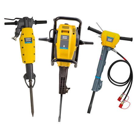 Power tools on a construction site