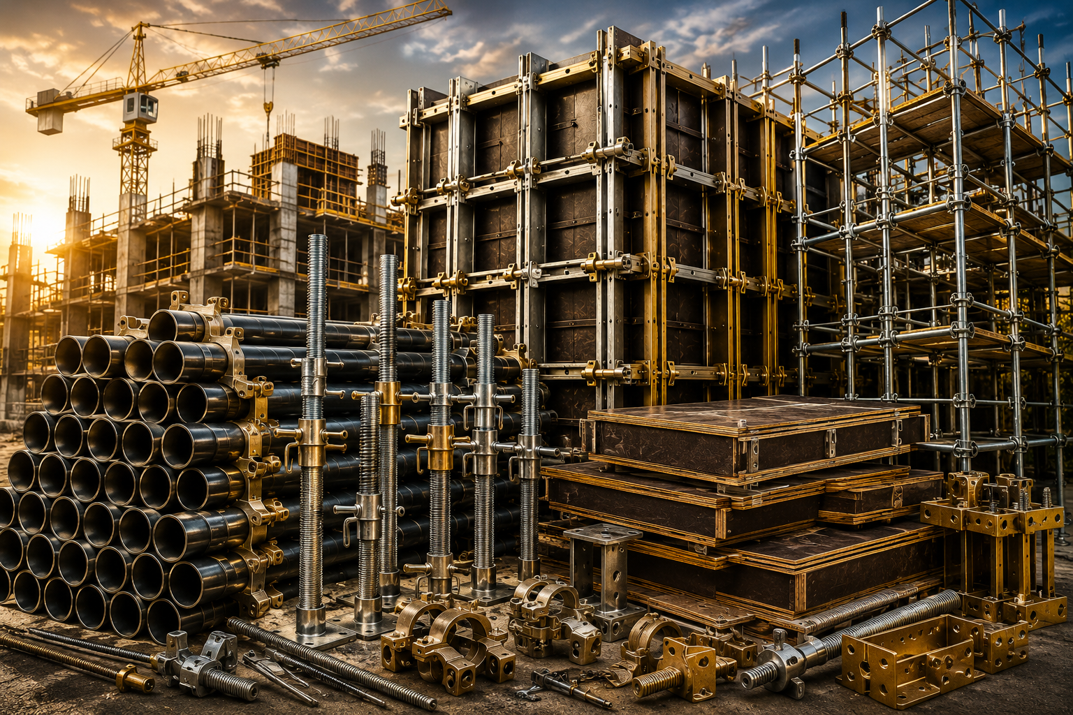 Construction, Shuttering & Scaffolding